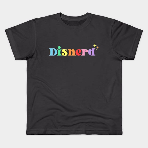 Disnerd Kids T-Shirt by onarolltees